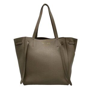 CELINE Cabas Phantom Small With Belt - Beige Soft grained calfskin Tote Bag